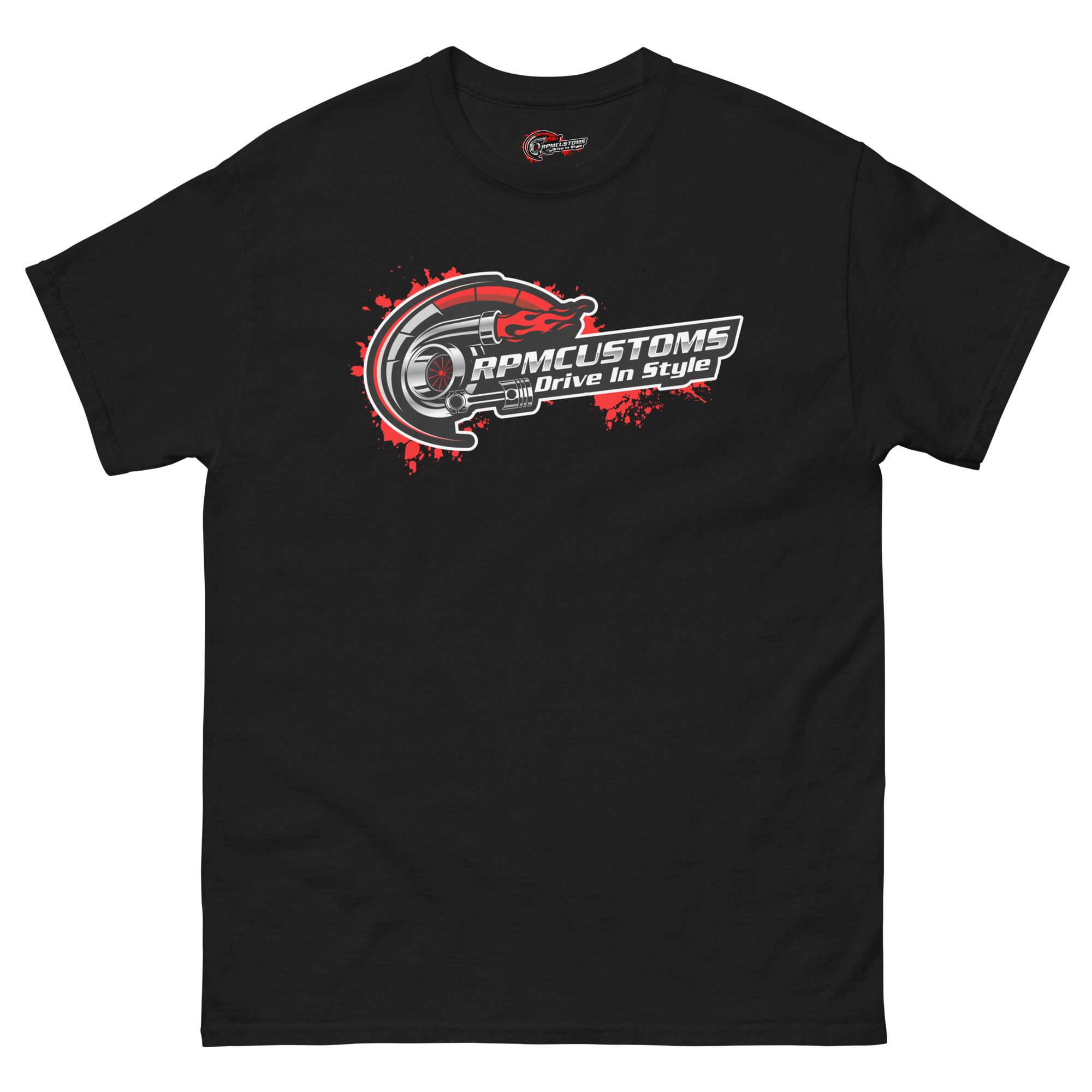 RPM Customs  Logo Style T-Shirt
