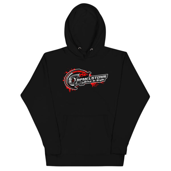 RPM CUSTOMS LOGO STYLE HOODIE