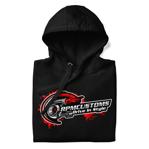 RPM CUSTOMS LOGO STYLE HOODIE - Image 2
