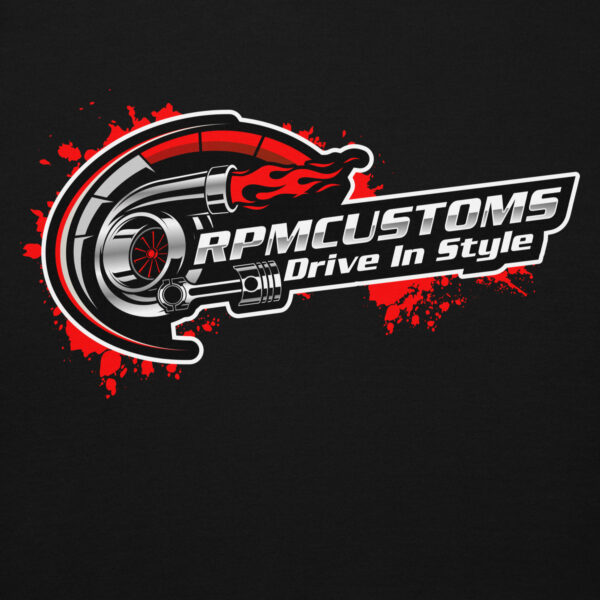 RPM CUSTOMS LOGO STYLE HOODIE - Image 3