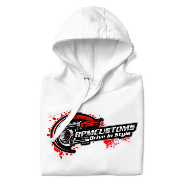 RPM CUSTOMS LOGO STYLE HOODIE - Image 2